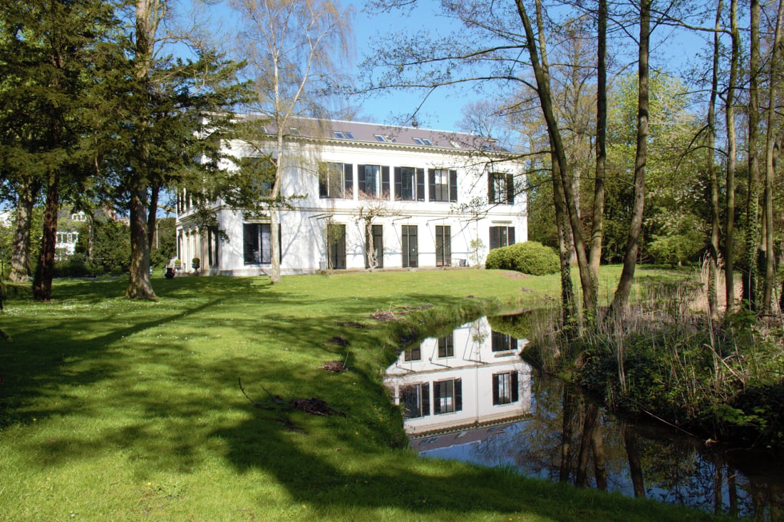 Villa Hartenlust vanaf de tuin